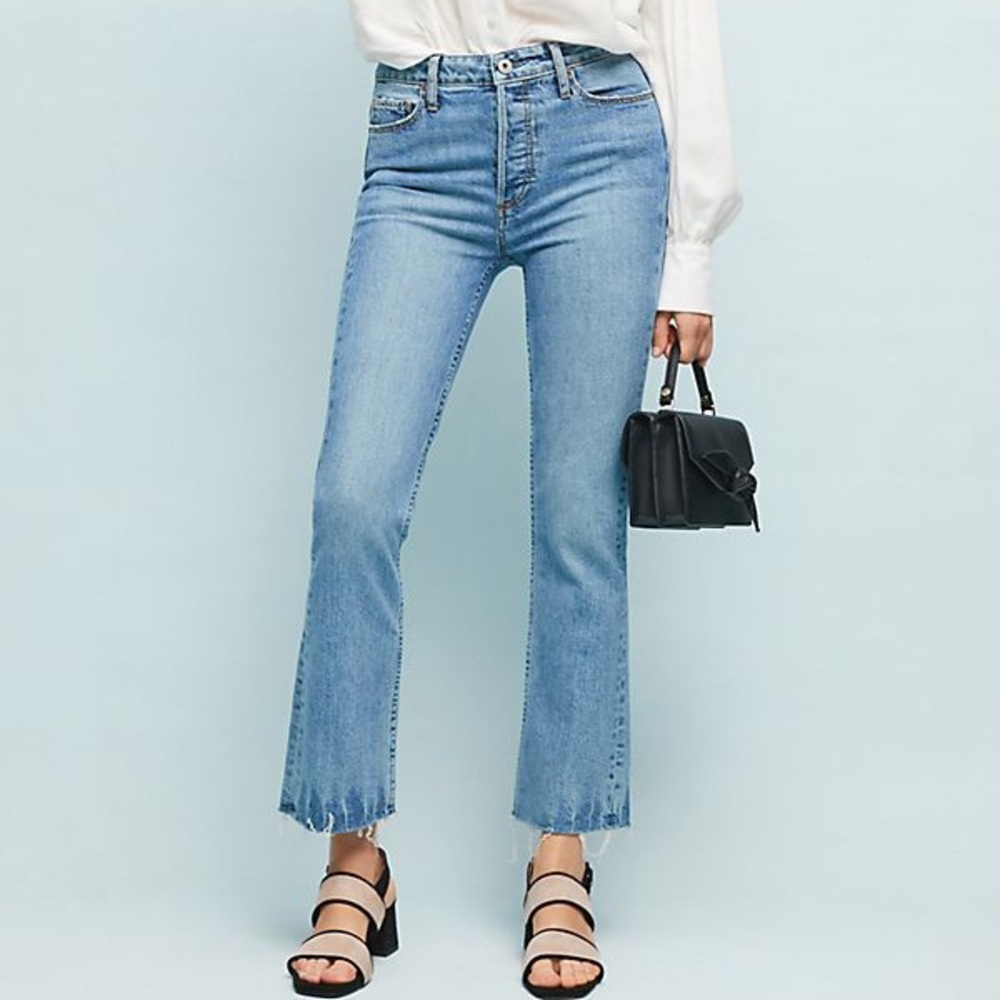 PAIGE Colette high waisted flare denim